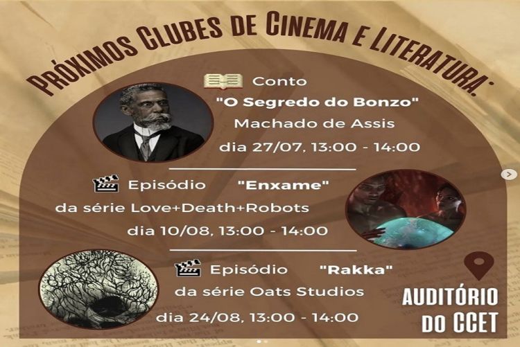 Clube de Cinema e Literatura debate episódio de série sobre Ciência