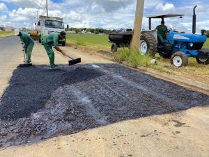 Prefeitura de Ibaté executa serviços de zeladoria diariamente