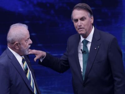 Bolsonaro e Lula se preparam para o debate hoje na Globo