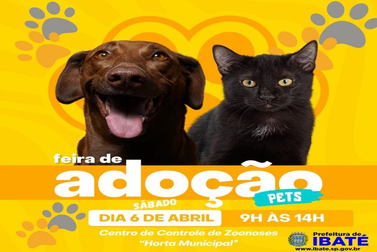 FEIRA DE ADOÇÃO| Animais do CZZ de Ibaté esperam por um lar