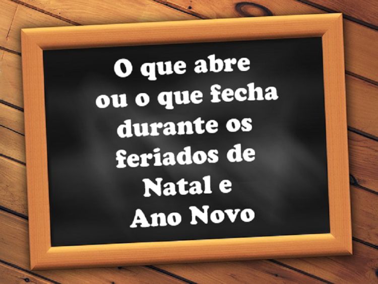 SÃO CARLOS: Confira o que Abre e Fecha na semana de Natal e Ano Novo