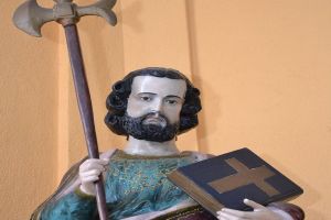 Fiéis celebram o dia de São Judas Tadeu