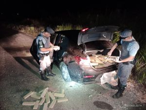 Tático Ostensivo Rodoviário apreende 233 kg de maconha