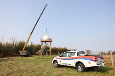 Prevenção contra desastres: Defesa Civil moderniza radares meteorológicos