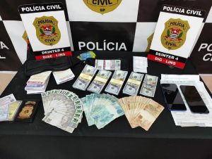 DIG de Lins prende mãe e filha em flagrante por golpe do bilhete de loteria premiado