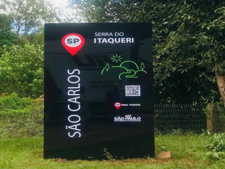 Parque Ecológico recebe sinalização turística de projeto estadual