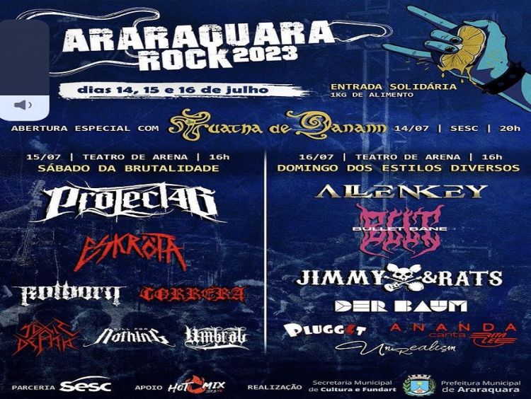 Araraquara Rock 2023 divulga programação