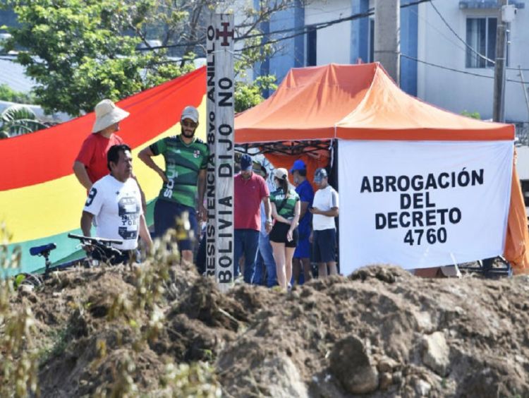 Bolívia suspende exportação de seis alimentos durante greve liderada pela oposição