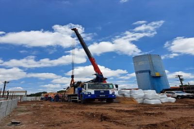 SAAE: poço profundo em construção no Cedrinho tem etapa importante concluída