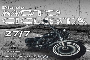 Dia do motociclista terá comemoração com shows e orientações educativas sobre leis de trânsito