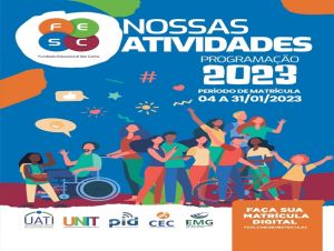 FESC: Matrículas para cursos de 2023 começam hoje (04)