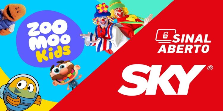 ZooMoo Kids abre sinal para transmissão pela Sky