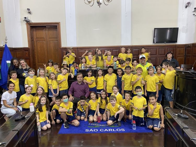 Visite a Câmara recebe alunos e alunas do Colégio Diocesano La Salle São Carlos