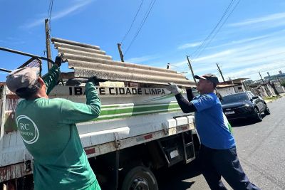 Prefeitura de Ibaté retira mais de vinte caminhões de entulho e lixo dos bairros Icaraí e Aparecidinha