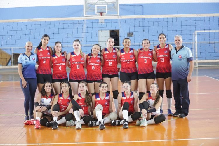 Vôlei feminino: Equipe infantil de São Carlos vence Ribeirão Preto com tranquilidade