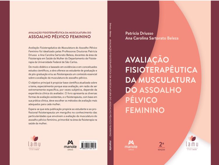 Docentes da UFSCar publicam livro sobre musculatura do assoalho pélvico feminino