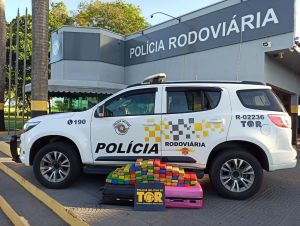 Polícia Militar Rodoviária apreende 62kg de maconha em Rodovia