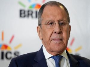 Ministro das Relações Extreriores da Rússia, Sergei Lavrov, durante encontro de chanceleres dos Brics na Cidade do Cabo, na África do Sul