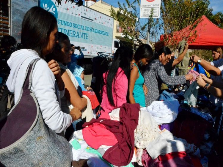 Fundo Social retoma pelo Zavaglia o projeto itinerante de doação de agasalhos