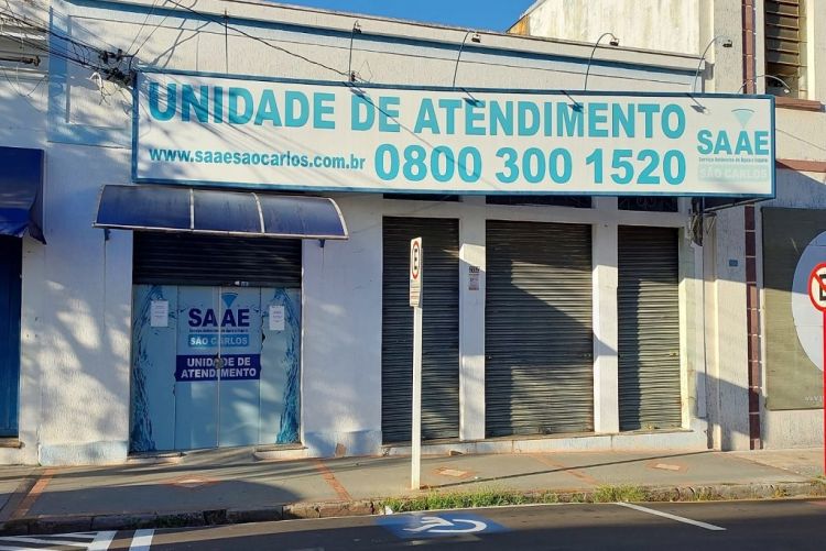 Devido ao furto, unidade central do Saae ficará fechada esta semana.