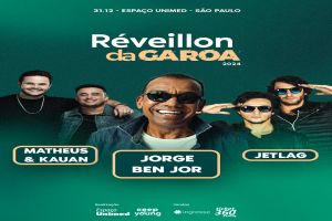 Jorge Ben Jor será uma das atrações do &quot;Réveillon da Garoa&quot; no Espaço Unimed