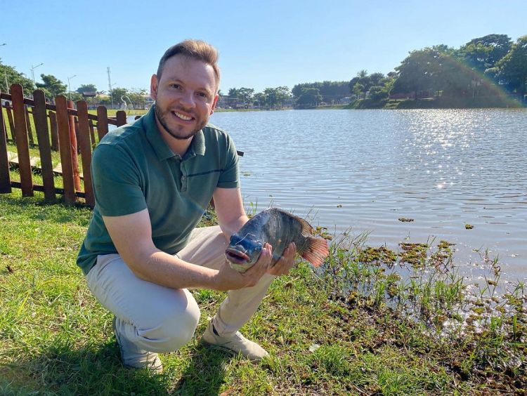 Neste sábado de aleluia tem pescaria no Parque Turístico