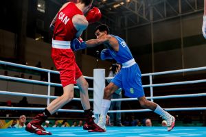 Boxeador Luiz Oliveira &#039;Bolinha&#039; vence na estreia no Pan de Santiago