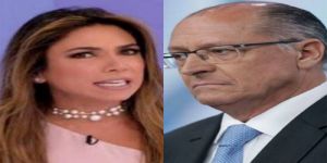 Durante programa, Patricia Abravanel põe Alckmin em saia justa: &quot;Ladrão&quot;