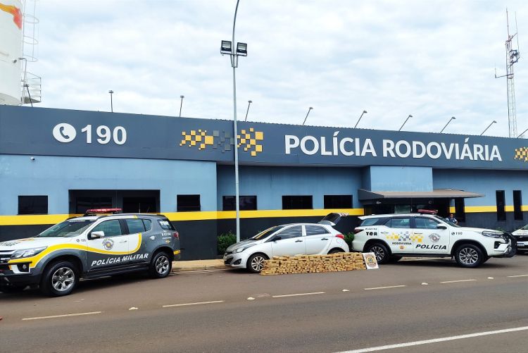 PM Rodoviária prende homem e apreende 300 quilos de maconha em Bauru