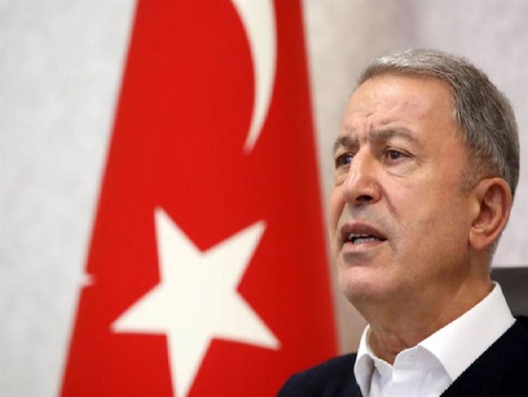 Arquivo - O Ministro da Defesa da Turquia Hulusi Akar - -/PPI via ZUMA Wire/dpa