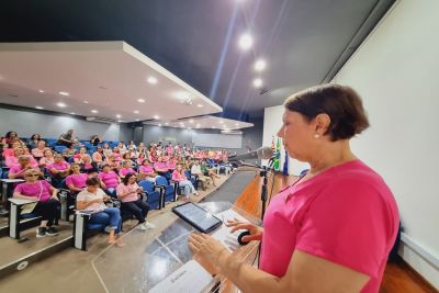 Palestra marca a abertura da campanha Outubro Rosa