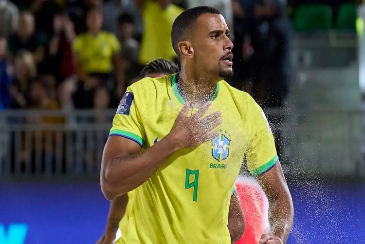 Brasil derrota Portugal e avança no Mundial de Beach Soccer