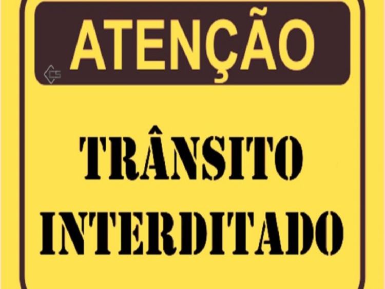 Atenção Motorista! tem interdição para recape na Rua Padre Teixeira