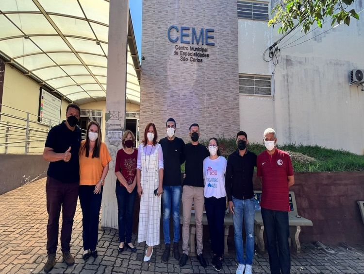 Lucão Fernandes acompanha primeira etapa do mutirão de exames no CEME